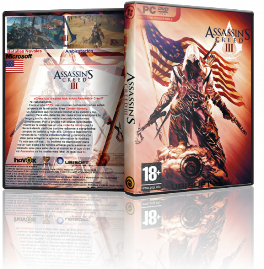 Assassin's Creed 3. Deluxe Edition. (v 1.03 + 3 DLC) [2012, RUS/RUS, RiP]  Fenixx