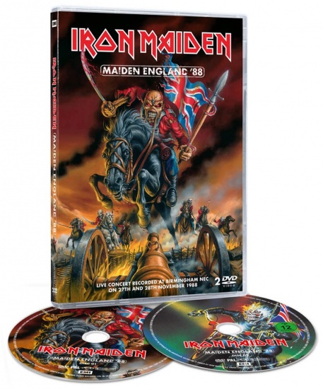 Iron Maiden - Maiden England '88 / 2013 /  2 x DVD-9